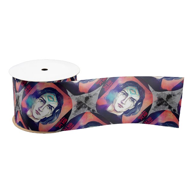 Copernicus a Fire Elf High Weirdness Satin Ribbon (Spool)