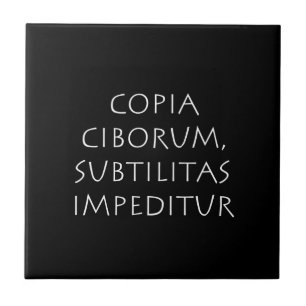 Copia ciborum subtilitas impeditur ceramic tile