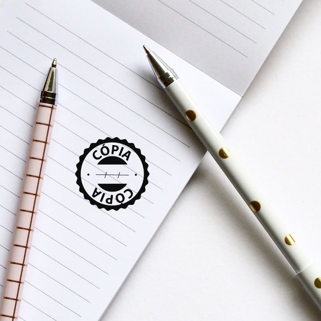 Cópia, Portuguese Rubber Stamp (Creator Uploaded)