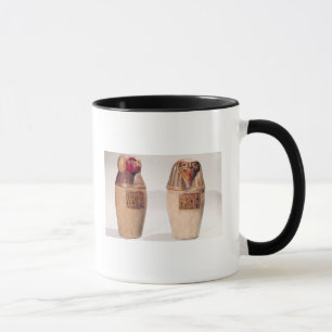 Copies of two New Kingdom canopic jars Mug