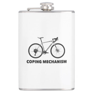 Coping Mechanism Bike Hip Flask
