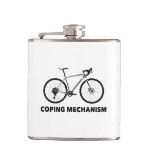 Coping Mechanism Bike Hip Flask