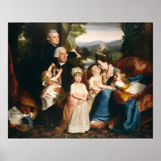 Copley Family - John Copley Fine Art Poster (Front)