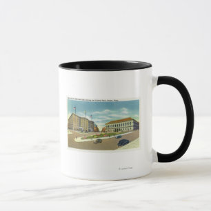 Copley Plaza and Square View of the Public Mug