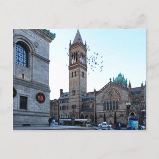 Copley Square Boston Massachusetts Postcard