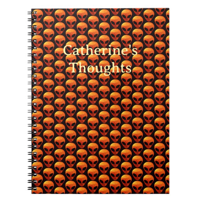 Copper Aliens Notebook (Front)