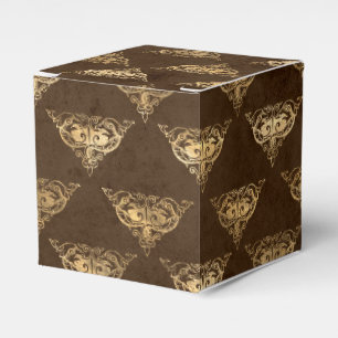 Copper and Gold Dragon Favour Box