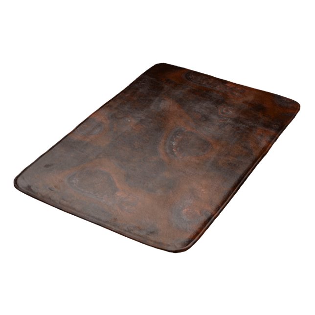 Copper and Rust Bath Mat (Angled)