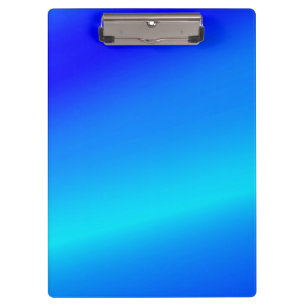 Copper blue ombre watercolor abstract pastel clipboard