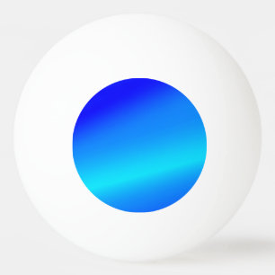 Copper blue ombre watercolor abstract pastel  ping pong ball