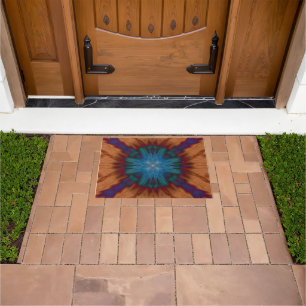 Copper Blues Doormat