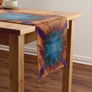 Copper Blues Short Table Runner