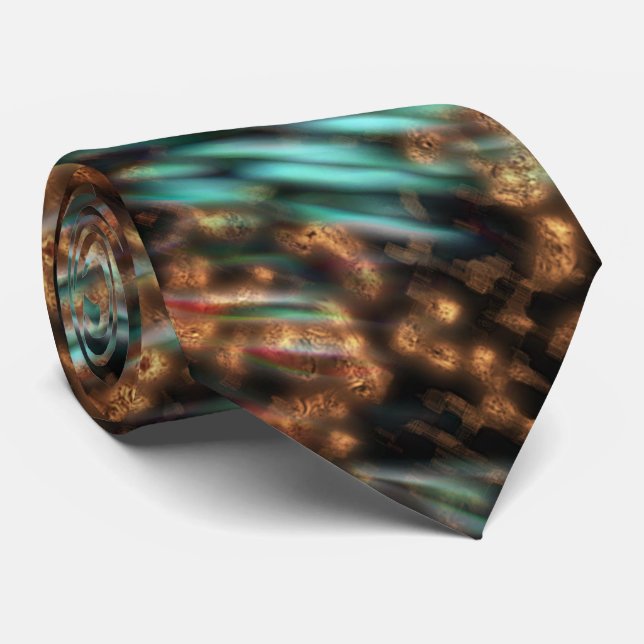 Copper Borealis Tie (Rolled)