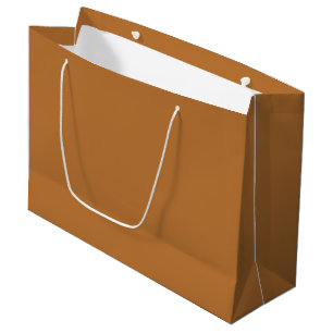 Copper Brown Large Gift Bag