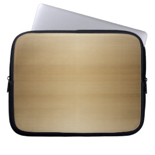 Copper Brushed Metal Laptop Sleeve