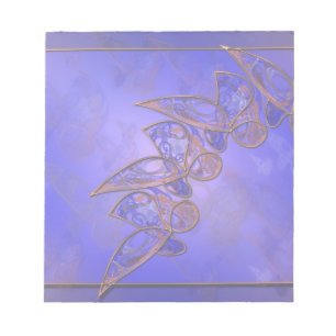 Copper Butterflies Notepad