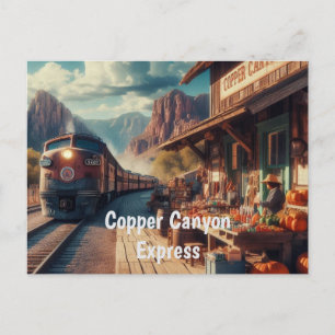 Copper Canyon Express Postcard