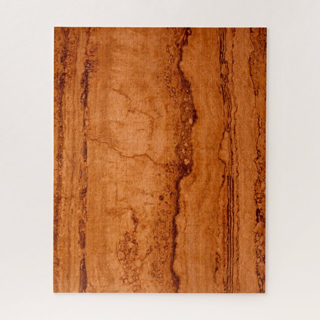 Copper Canyon Granite, amber gold Sedona mountains Jigsaw Puzzle (Vertical)