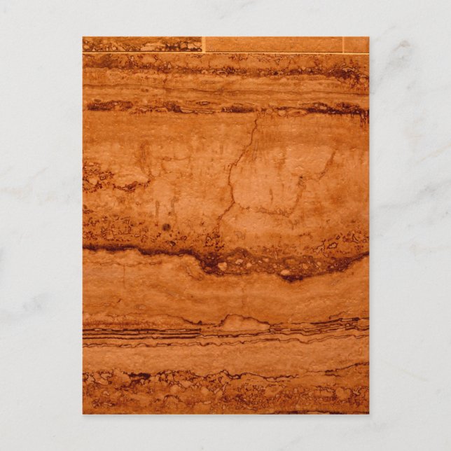 Copper Canyon Granite, amber gold Sedona mountains Postcard (Front)