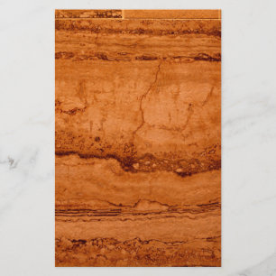 Copper Canyon Granite, amber gold Sedona mountains Stationery