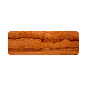 Copper Canyon Granite Return Address Label