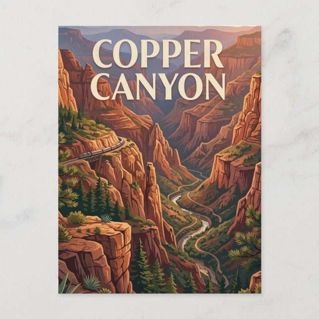 Copper Canyon Postcard (Front)