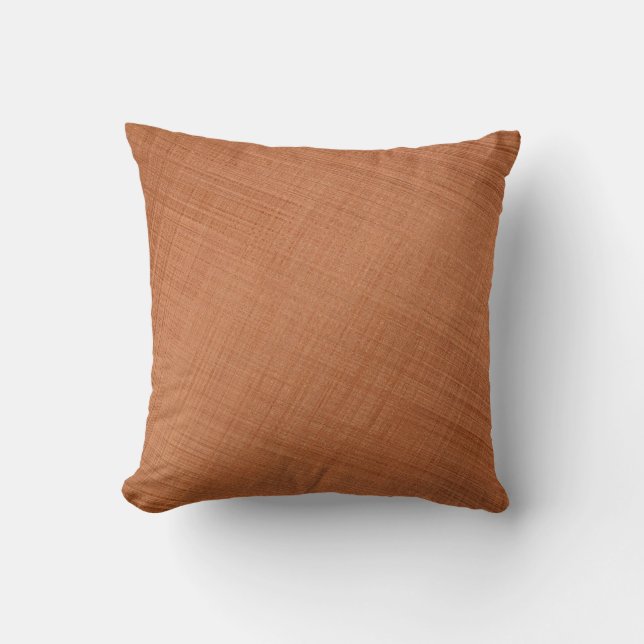 Copper Coloured Cushion (Front)
