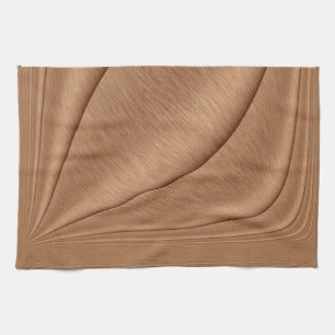 Copper Contour Tea Towel