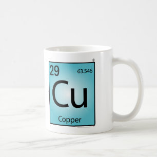 Copper (Cu) Element Mug