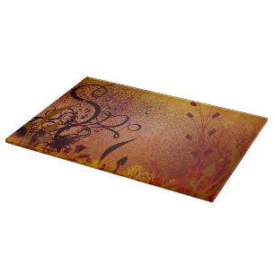 Copper Dew Glass Cutting Board