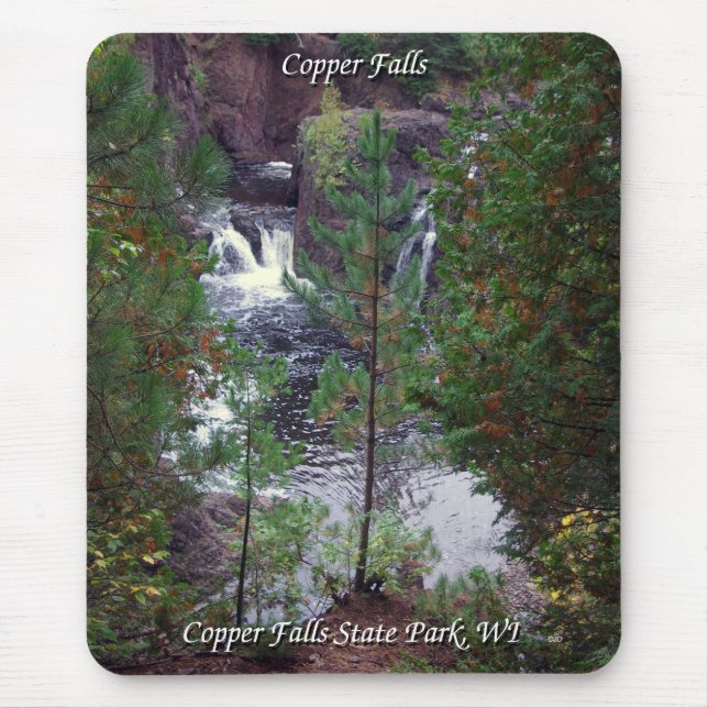 Copper Falls mousepad (Front)