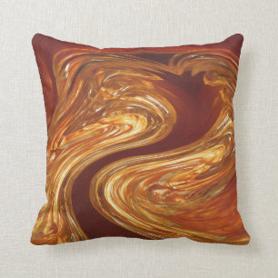 Copper & Glass Cushion