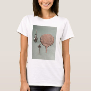 Copper hairpin, collyrium rod with pot and mirror, T-Shirt