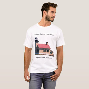 Copper Harbour lighthouse light Shirt