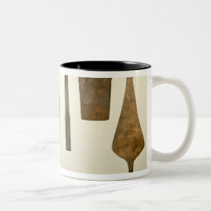 Copper implements, Harappa, 2300-1750 BC Two-Tone Coffee Mug