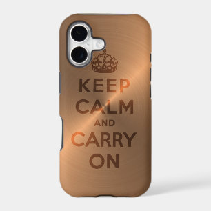 Copper Keep Calm And Carry On