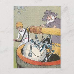 Copper Man Rescued From Well Postcard