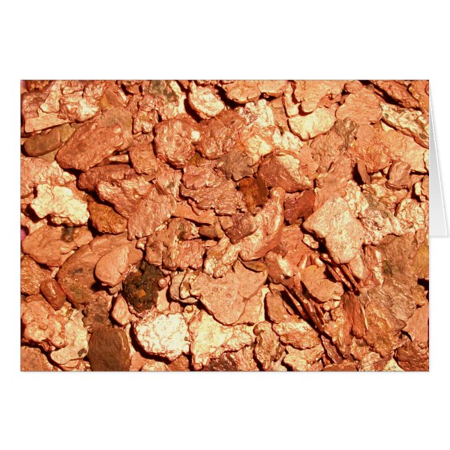 Copper Metal Chips (Front Horizontal)
