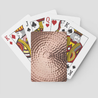 Copper Metal Playing Cards