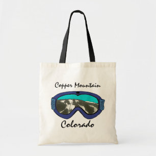 Copper Mountain Colorado blue snow goggle bag