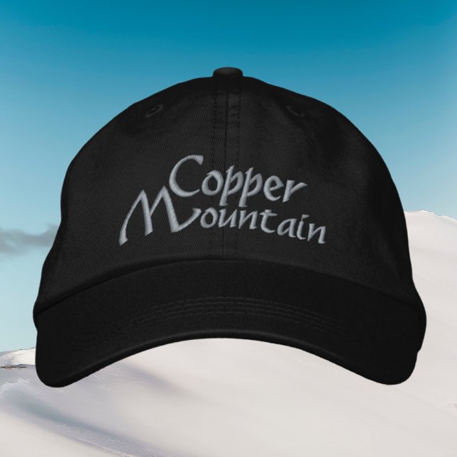 Copper Mountain Colorado Embroidered Hat (Creator Uploaded)