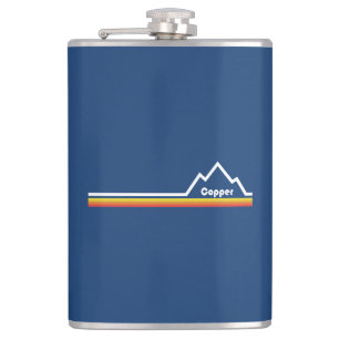Copper Mountain Colorado Hip Flask