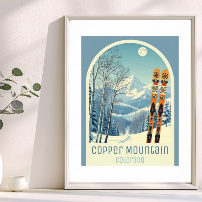 Copper Mountain Colorado ski resort  Poster (Creator Uploaded)