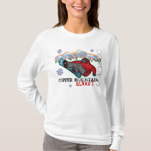 Copper Mountain Colorado snowboarder shred hoodie T-Shirt