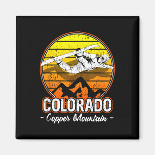 Copper Mountain Colorado Snowboarding Magnet