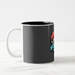 Copper mountain colorado  Two-Tone coffee mug