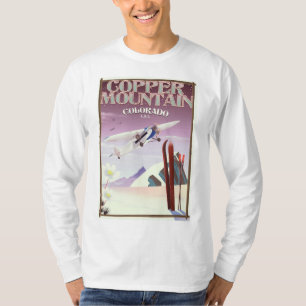Copper Mountain colorado vintage poster T-Shirt