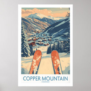 Copper Mountain Colorado Wall Art Winter Mountain