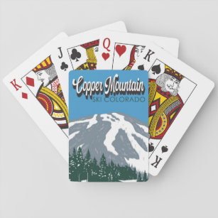 Copper Mountain Ski Area Colorado Vintage Playing Cards