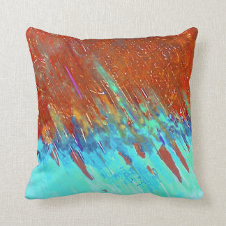 Copper Patina Landscape Cushion